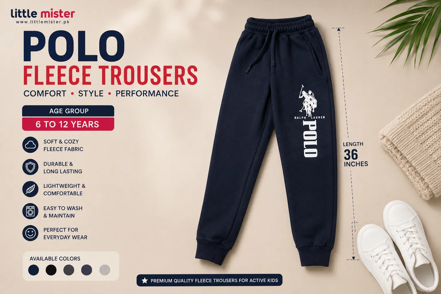 Boys Basic Trouser